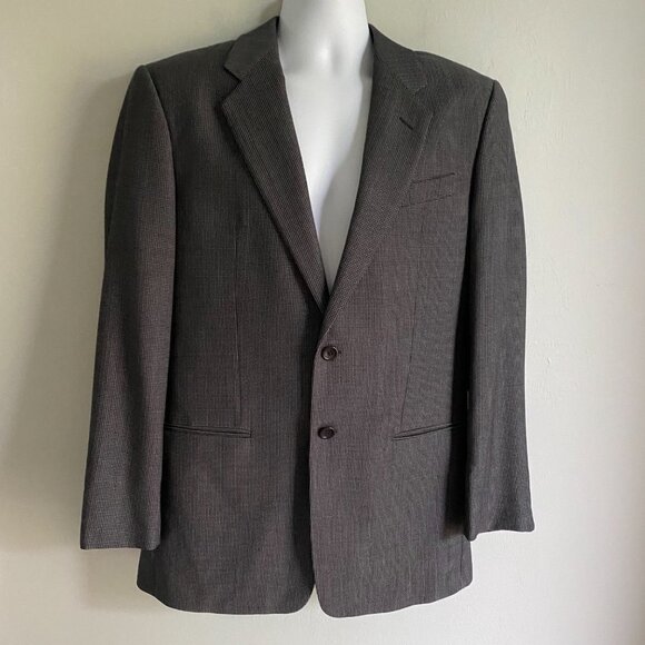 Armani Collezioni Wool 2 Button Sport Coat Jacket 40 R - Picture 14 of 15